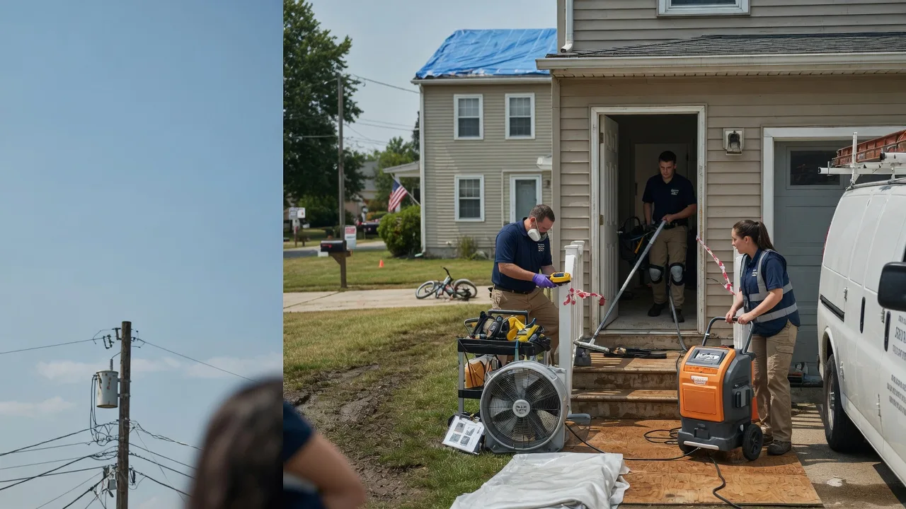 Water Damage Repair in Olyphant, PA near me